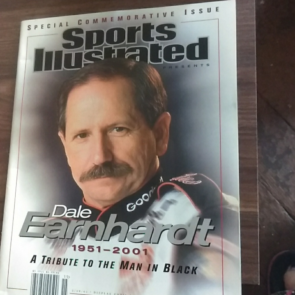 Sport's illustrated magazine Dale Earnhardt Sr